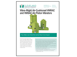 Vibra-Might VMSAC Air-Cushion Piston Vibrator Data Sheet